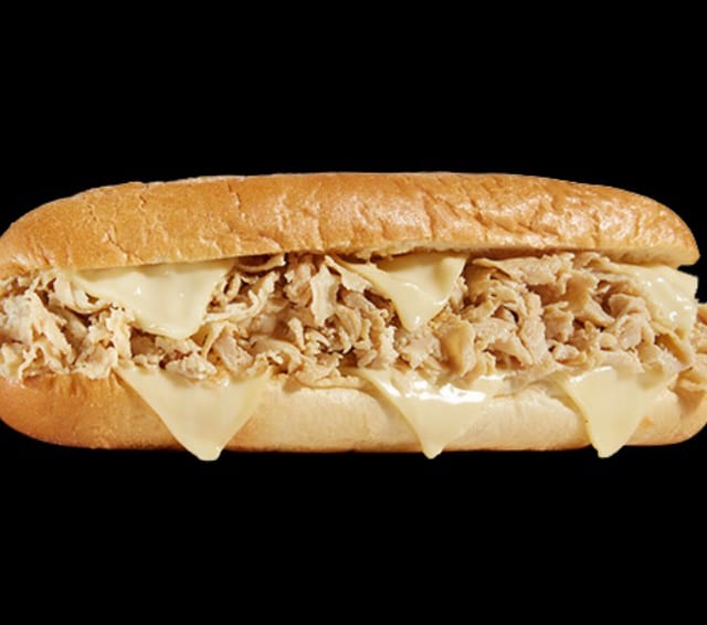 Chicken Philly Cheesesteak W/Fries.