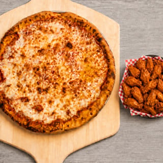 Large 16" Cheese Pizza &20 Wings