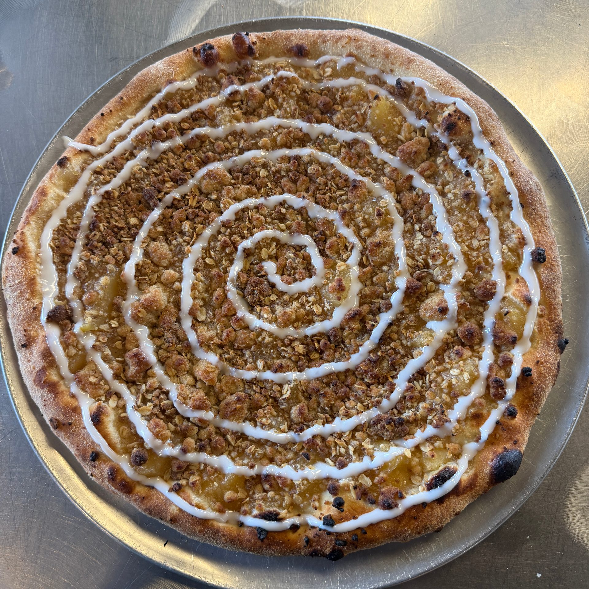 Beyond the Pie: Now featuring our new Apple Strudel Pizza Pie!!!  Wings, Cheesesteaks, Calzones
