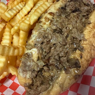 Famous Philly Cheesesteak W/Fries