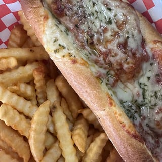 Mama's Meatball Sub W/Fries